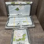 Vtg Geoffrey Beene , Fieldcrest Sheet Set Pillow Cases,Fitted & Flat Sheet Queen