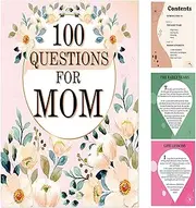 Life Story Journal Mom, Mother's Guided Journal, 5.51x8.27 inches Adorable Thoughtful Well-Designed Long Lasting Book for Women Mothers Daughters Birthday Christmas