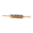 Wooden DIY Cookies Mold Rolling Pin Christmas Embossing Tool Dough Stamp