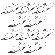 10 pcs Swivel Headphone for Motorola DP4400Ex Series XPF-7580 XPR-7550 XPR-7380