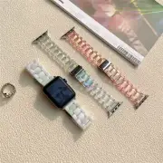 Gradual Color Resin Band Strap for Apple Watch 10 9 8 7 6 SE 40/44/41/45/42/46mm