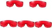 Angoily Protection Goggle Protective Goggles Safety Goggles Glasses Protective Safety Eyewear Protective Eyewear Safety Welding Glasses Light Blocking Glasses Over Glasses Red Plastic