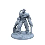 Clockwork Frankenstein | Half Forged | Construct Miniature for Tabletop games li