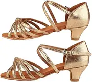 [Zoeyilan] Women Latin Dance Shoes, Professional Ballroom Salsa Practice Performance Dancing Shoes, Women Ballet and Dance Shoes for Women Girl (30)