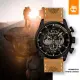 【Timberland】天柏嵐 兩地時間多功能手錶-46mm(TDWGF2100602)