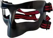 QSTDGVPW Face Shield for Basketball, Adjustable Strap and Nose Coverage