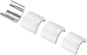 Kucehiup Handlebar Shim 7/8" to 1" Motorcycle Handle Bar Spacer Conversion Shims with Mounts Risers Clamp Conversion Reducer Spacers (4pcs)