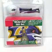 Baltimore Ravens Macarthur Golf Towel Golf ball Marker Tees Divot Tool NFL New