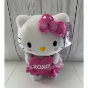 Gemmy Hello Kitty Sanrio XOXO Pink Animated Side Stepper Plush Valentines Love