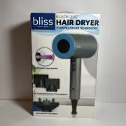 Bliss Bladeless Hair Dryer Air Multiplier Technology New Sealed