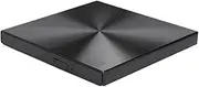 DVD-RW Drive External DVD Drive,USB 3.0 Aluminum Alloy External DVD Drive Black for Desktop Notebook DVD-RW Drive,Can Read CD, VCD, DVD and Burn CD, DVD.