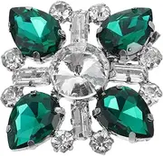 [VANZACK] Sparkling Rhinestone Shoe Clips for Women Removable Shoe Charms Chic Decorative Accessories for Heels and Pumps