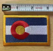 Colorado Flag Patch 3x2