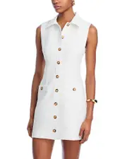 French Connection Azra Button Front Dress