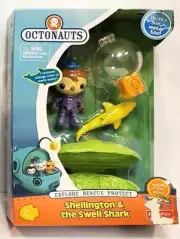 New Octonauts Playset Action Figure Shellington and the Swell Shark Set 2014 P36