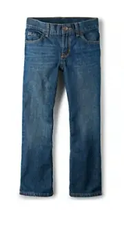 The Childrens Place Boys 14H Husky Bootcut Jeans Dk Jupiter NWT