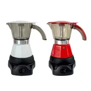 Electric Moka Coffee Maker Auto Power Off Home Espresso Italian Classic 3Cups