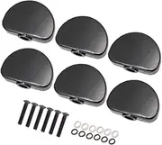 Hellery 6 Pieces Guitar Tuning Pegs Knobs Replacement Sturdy Tuning Key Button Heads