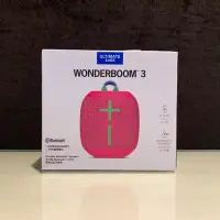 在飛比找Yahoo!奇摩拍賣優惠-【反拍樂器】UE WONDER BOOM 3 粉色 公司貨 