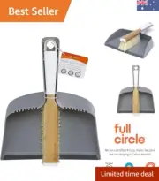 28847 Clean Team Brush and Dustpan Set, White/Grey