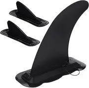 Stable Paddleboard Kayak Fins 3pcs Big Tail Fins Easy Install for Rear Rudder
