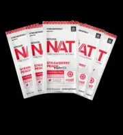 Pruvit Keto OS NAT Strawberry Peach Caffeine Free Ketones 5 Pk EXP 4/26