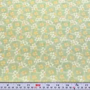 Ella & Ollie by Fig Tree & Co. for Moda Green Cotton Fabric by the HALF YARD