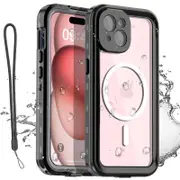 Redpepper Case Life Cover Waterproof Dust Shockproof Case MagSafe Magnetic- For Apple iPhone 15