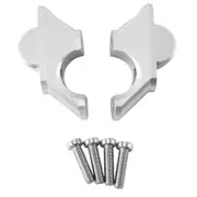 unbrand Motorcycle Handlebar Riser Drag Handle Bar Clamp Extend Adapter for BMW R1200R R1250R LC R 1250 R 2015 - (Silver)