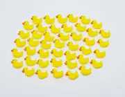 DUCKS -** MINI EDIBLE CAKE TOPPERS X 50* - YELLOW OR CHOOSE YOUR OWN COLOURS