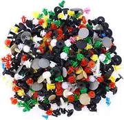 ULTECHNOVO 500 Pcs Push for Cars Auto Push Pins Push in Fasteners Automotive Push Pins Push Pin Clips Automotive