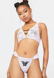 [dELiA*s by Dolls Kill] Too Sassy To Care Lingerie Set