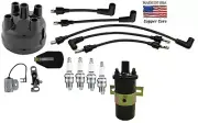 12V Ignition Tune up Kit Ford Tractor 1953-64 w/ Side Mount Distributor