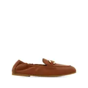 [Ferragamo] Ferragamo Gancini Loafers 8.5 US BROWN