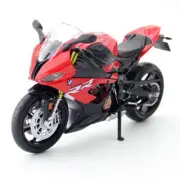 1/12 BMW S1000RR Motorcycle Model Diecast Collectible Vehicle for Adults Red