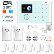 Wifi+GSM+GPRS Wireless Home Security Burglar Alarm System Voice Control J2Z6