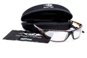 MSA PREMIUM Protective Safety Glasses Light Silver Mirror Lens AUS/NZ Standards
