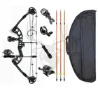 AAP Bowfishing Bow Kit with Arrow Ready to Shoot Right Handed 20-60lb BLK