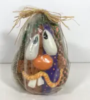 VTG Robert Alan FUNNY / GOOFY FACE Sculpted Candle Hand Painted NEW