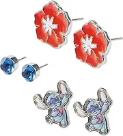 [Disney] Lilo and Stitch Jewellery Set, Mickey & Minnie Mouse Earrings, Bracelet, Necklace, Jewellery Box, Girls Gifts