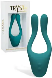 Doc Johnson Tryst 2 Remote Controlled 5.75" Bendable Couple's Vibrator