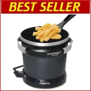 Effortless Cooking with GranPappy Electric Deep Fryer - Six Servings in Minutes