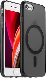 Tigowos Magnetic Phone Case for iPhone SE 2022/iPhone SE 2020/iPhone 8 Case with MagSafe Wireless Charging Shockproof Protective Case for iPhone 8 SE 2 SE 3 (4.7")， Matte Black