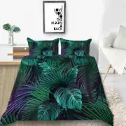 Peacock Dim Blue 3D Printing Duvet Quilt Doona Covers Pillow Case Bedding Sets