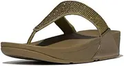 [FitFlop] Lulu Crystal Embellished Toe-Post Sandals womens Lulu Crystal Embellished Toe-Post Sandals