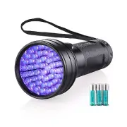uv flashlight black light 51 led 395nm ultraviolet blacklight portable torch