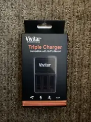 Vivitar Triple Charger with USB Connection for GoPro HERO4
