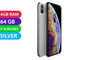Apple iPhone XS (64GB, Silver) - Australian Stock - Refurbished (Excellent)