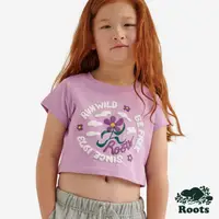 在飛比找momo購物網優惠-【Roots】Roots 大童- RUN WILD短袖T恤(