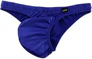 La-pomme(ラ ポーム) La Paume Bikini Panties, Super Wet Fabric, Soft Type, Low Rise, Ultra Small, Micro Mini, Half-Back Bikini, Rapom Homme, Men's Underwear